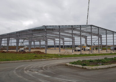 Creazur - Charpente Métallique en construction